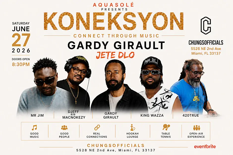 AQUASOLÉ present KONEKSYON