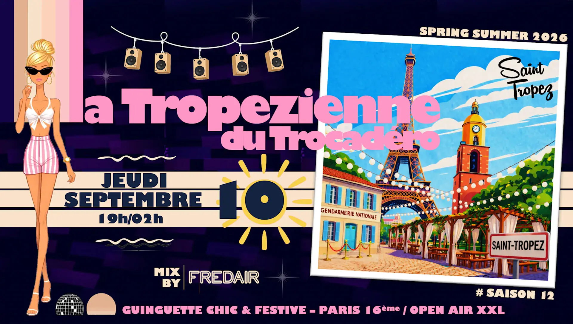 Trocadero Summer Club — open air party