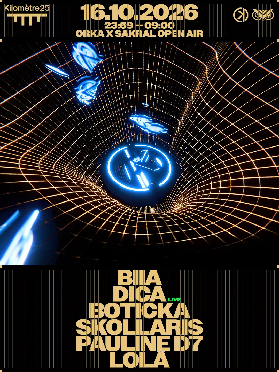 Orka X Sakral: BIIA, DICA, BOTCHKA, SKOLLARIS, PAULINE D7, LOLA