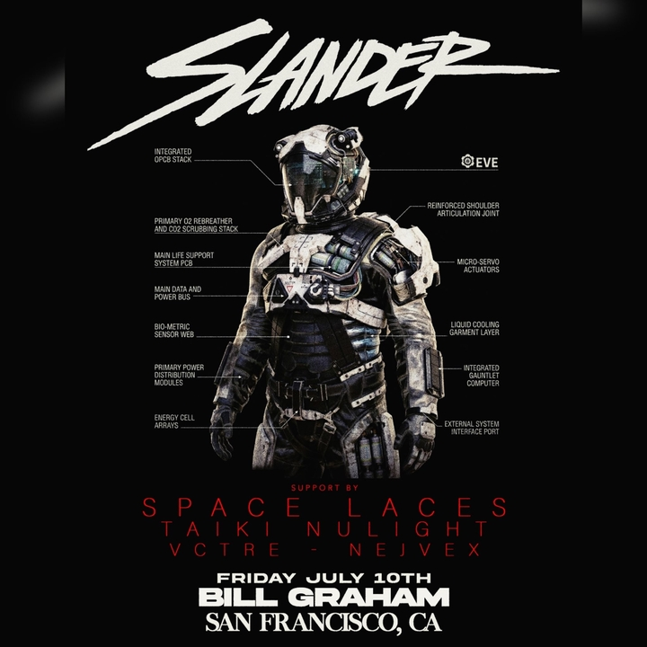 SLANDER @ Bill Graham Civic Auditorium