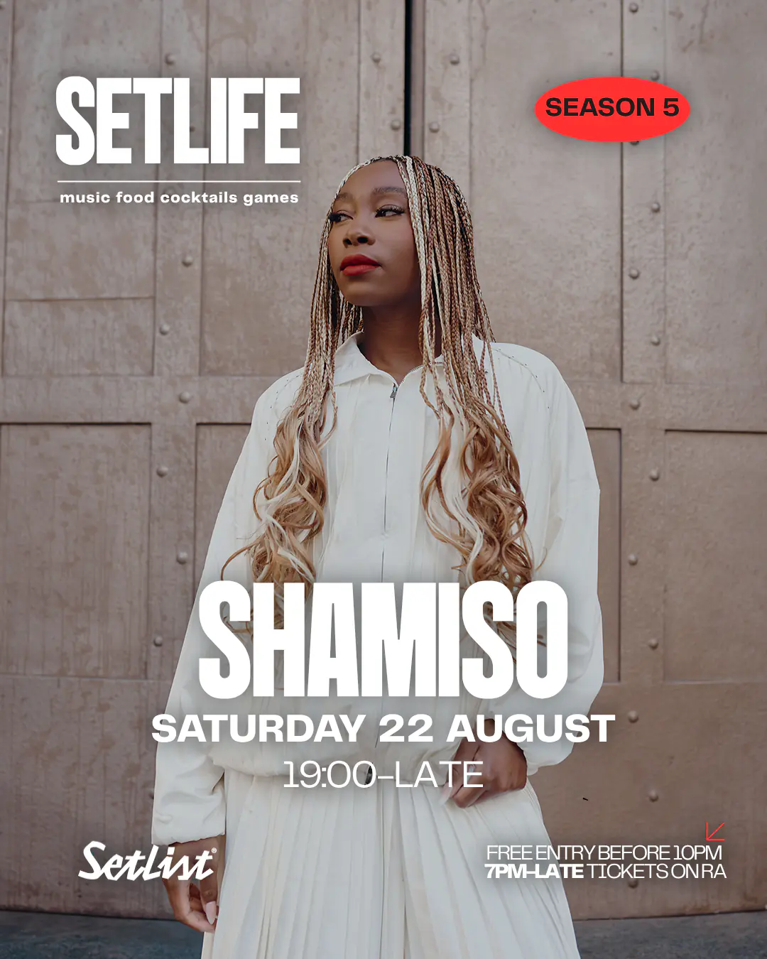 SETLIFE present Shamiso