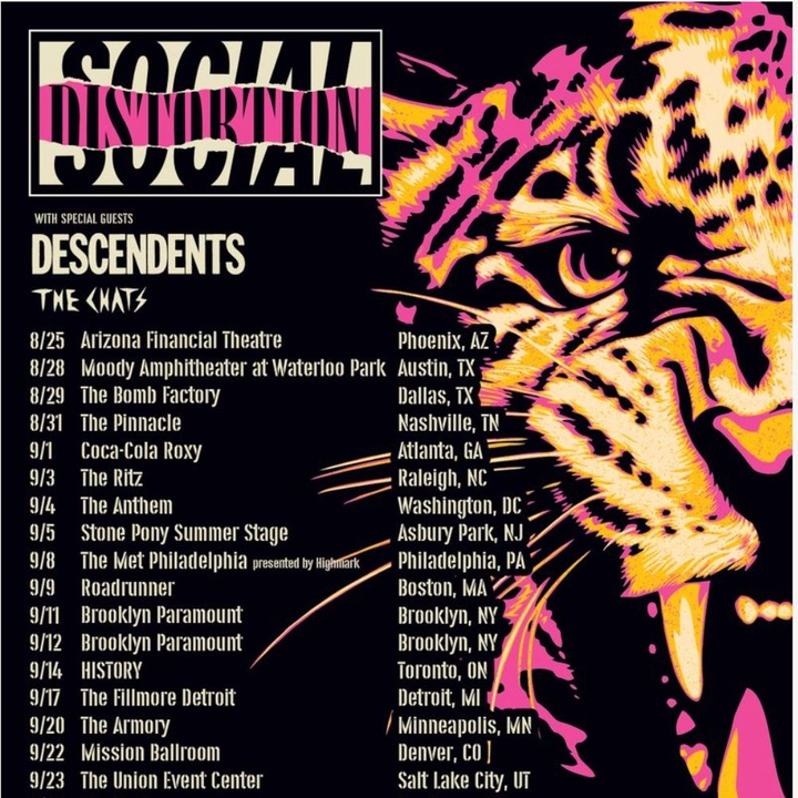 Social Distortion - Born To Kill World Tour