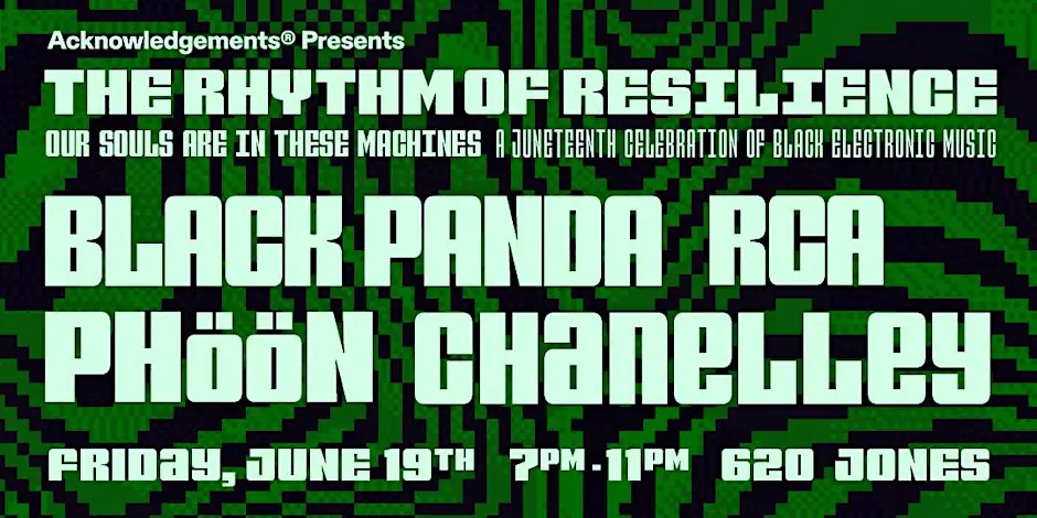 The Rythmn of Resilience: A Juneteenth Celebration of Black House Music