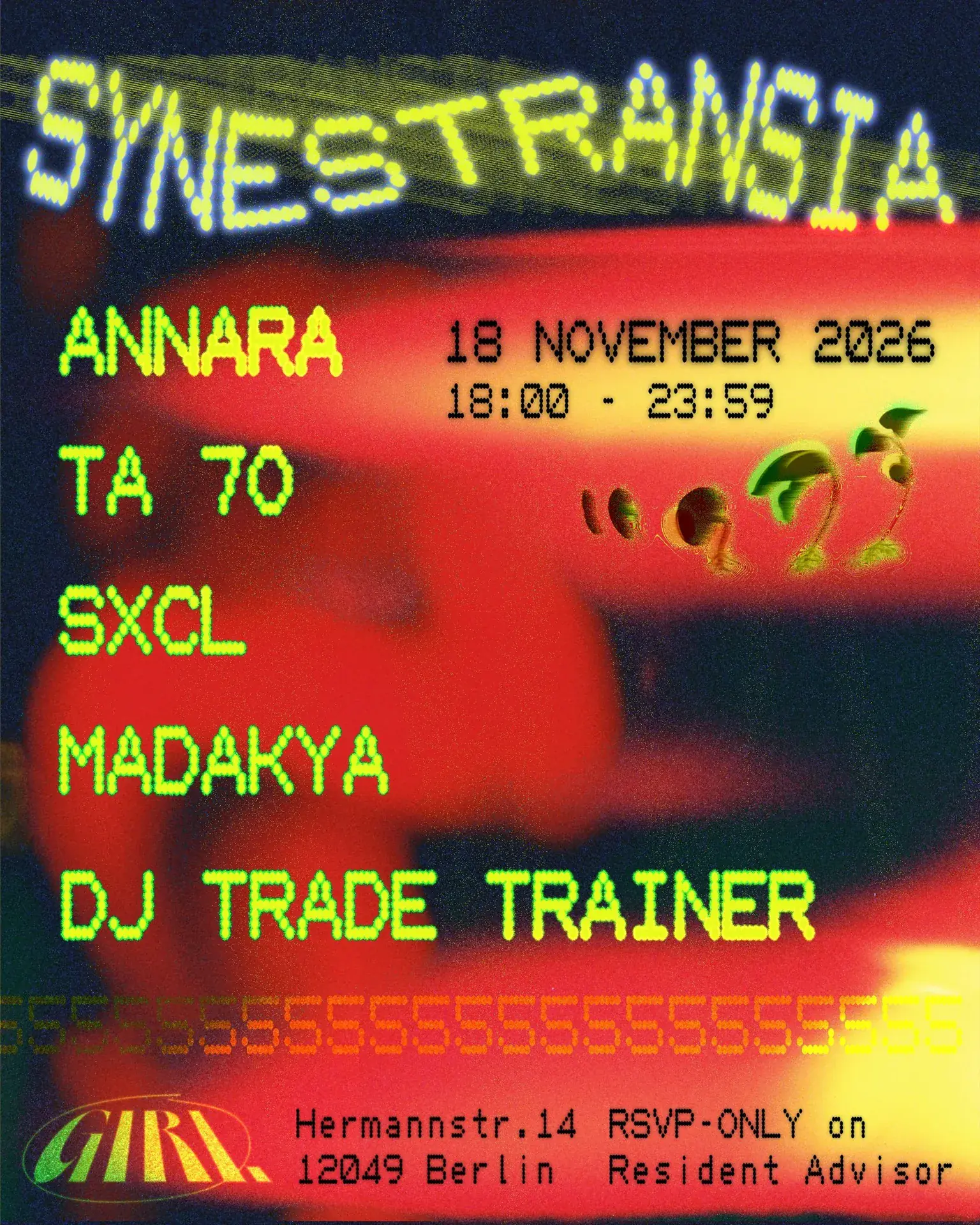 Giri x SYNESTRANSIA Experiment #5: The Freedom of Five