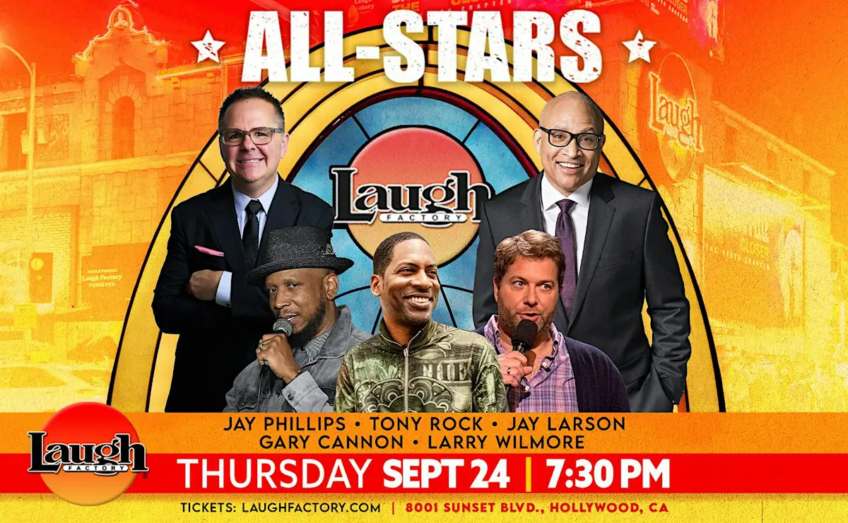 Thursday All-Star Comedy 7:30PM