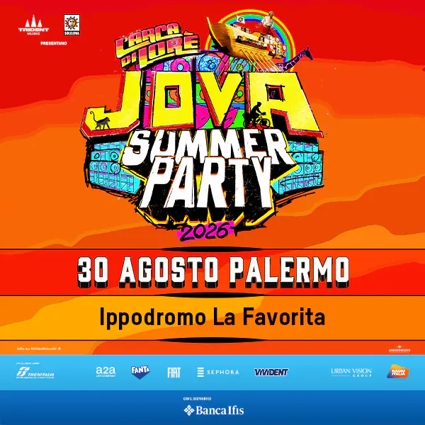 Jova Summer Party 2026 - Lorè's Ark