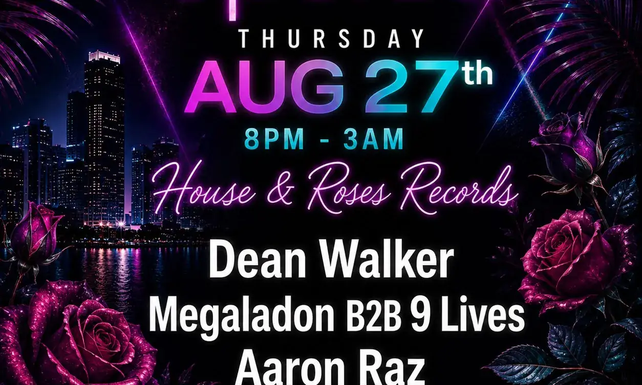 House and Roses Records Release Party @ Upside