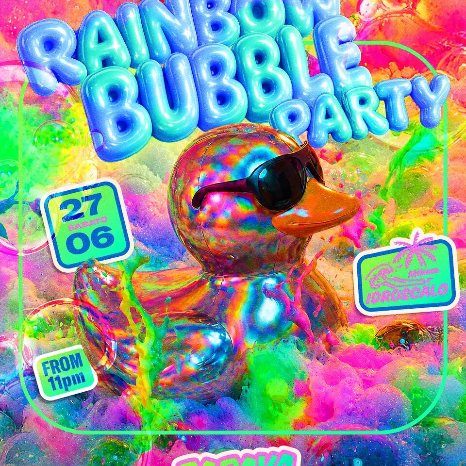 RAINBOW BUBBLE PARTY