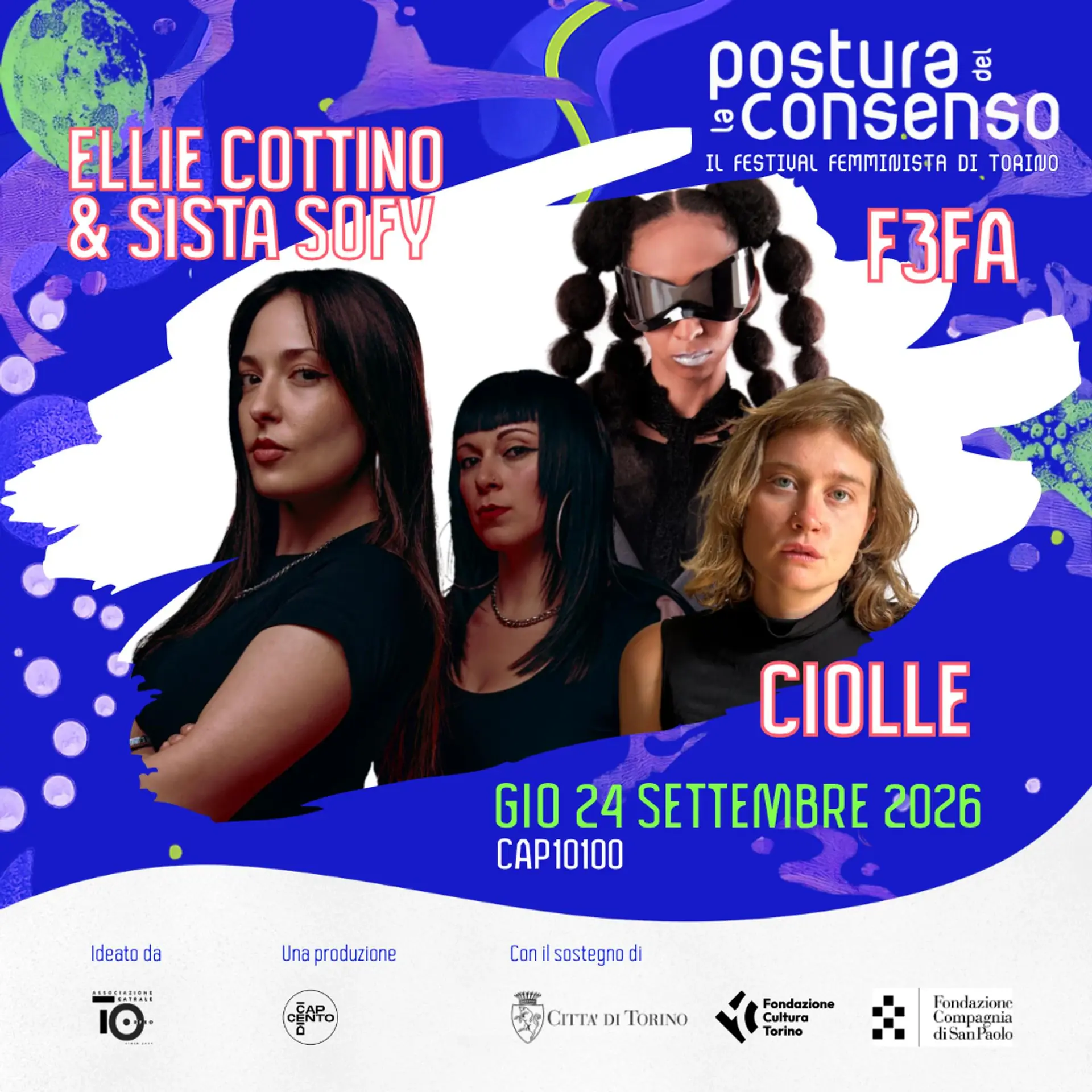 ELLIE COTTINO & SISTA SOFY + CIOLLE + F3FA - LA POSTURA DEL CONSENSO 2026
