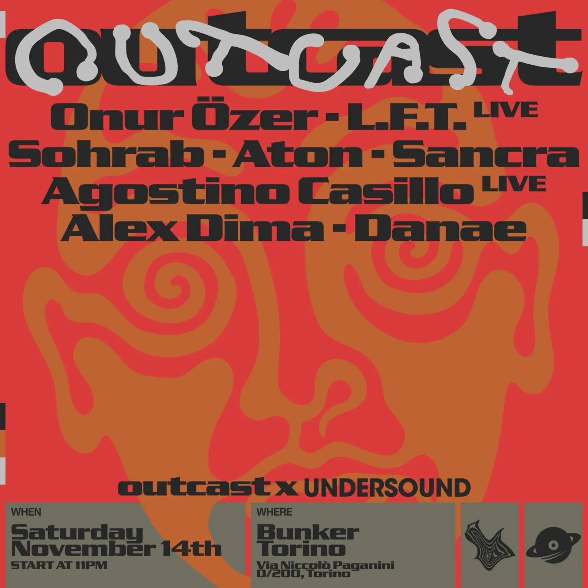 Outcast X Undersound @ Bunker