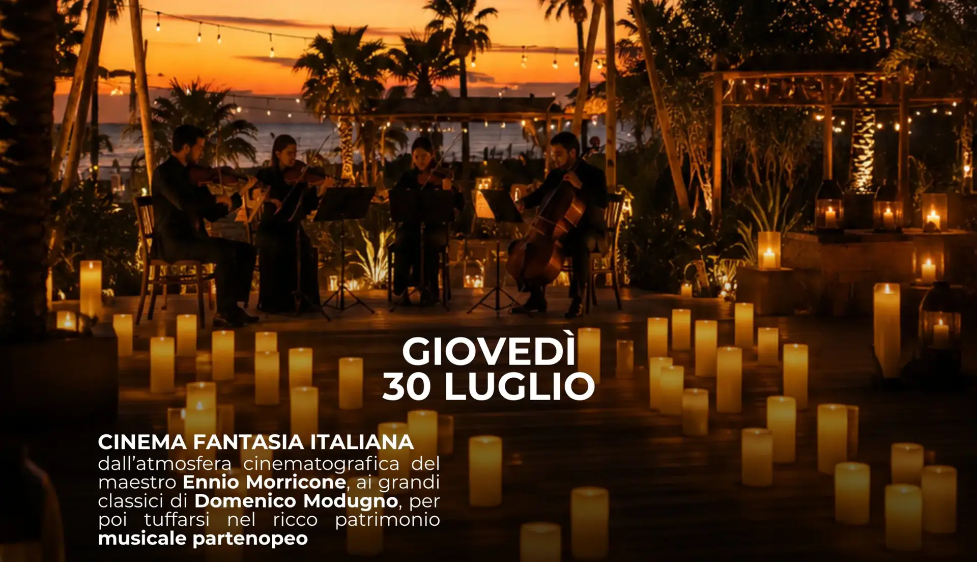 Giovedì 30 Luglio - CANDLE NIGHT - Suara Beach Club