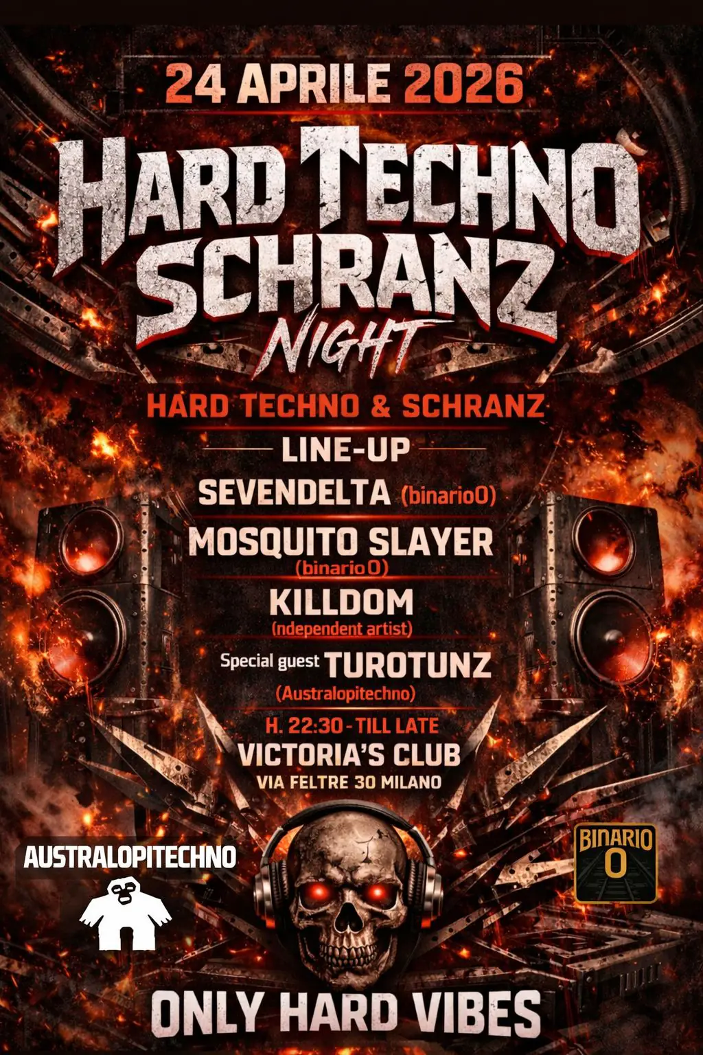 HARTE TECHNO-SCHRANZ-NACHT