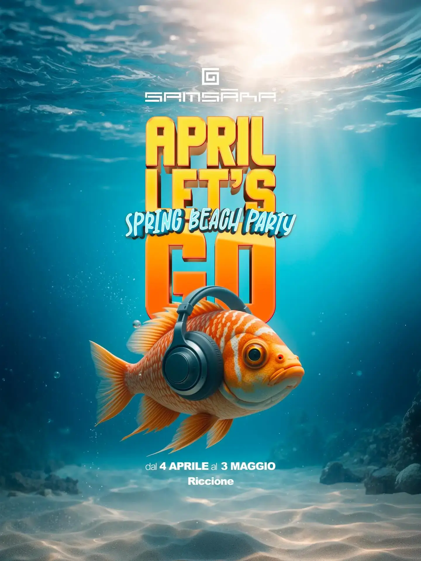 The land of Beach Party al Samsara Riccione