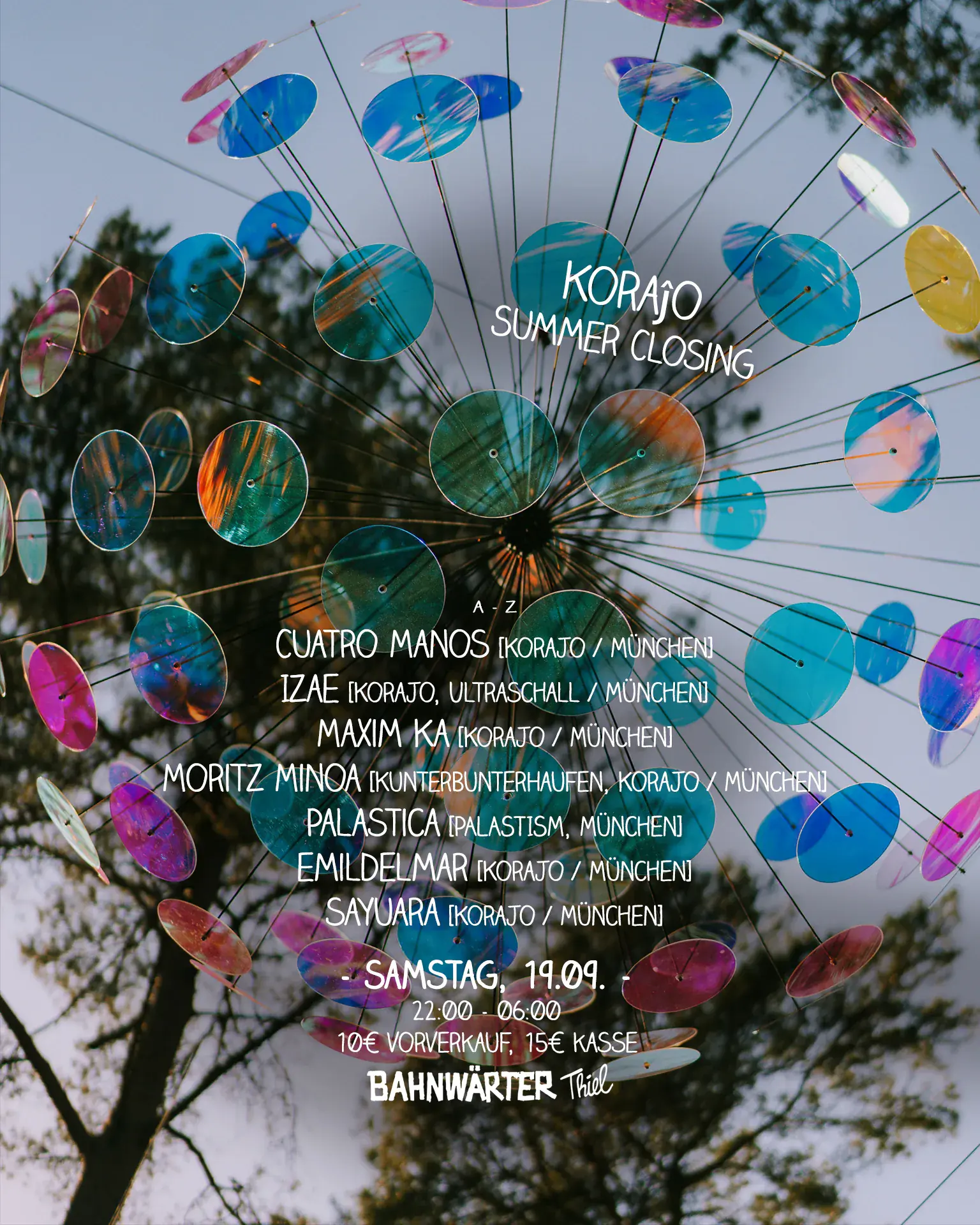 Koraĵo Summer Closing