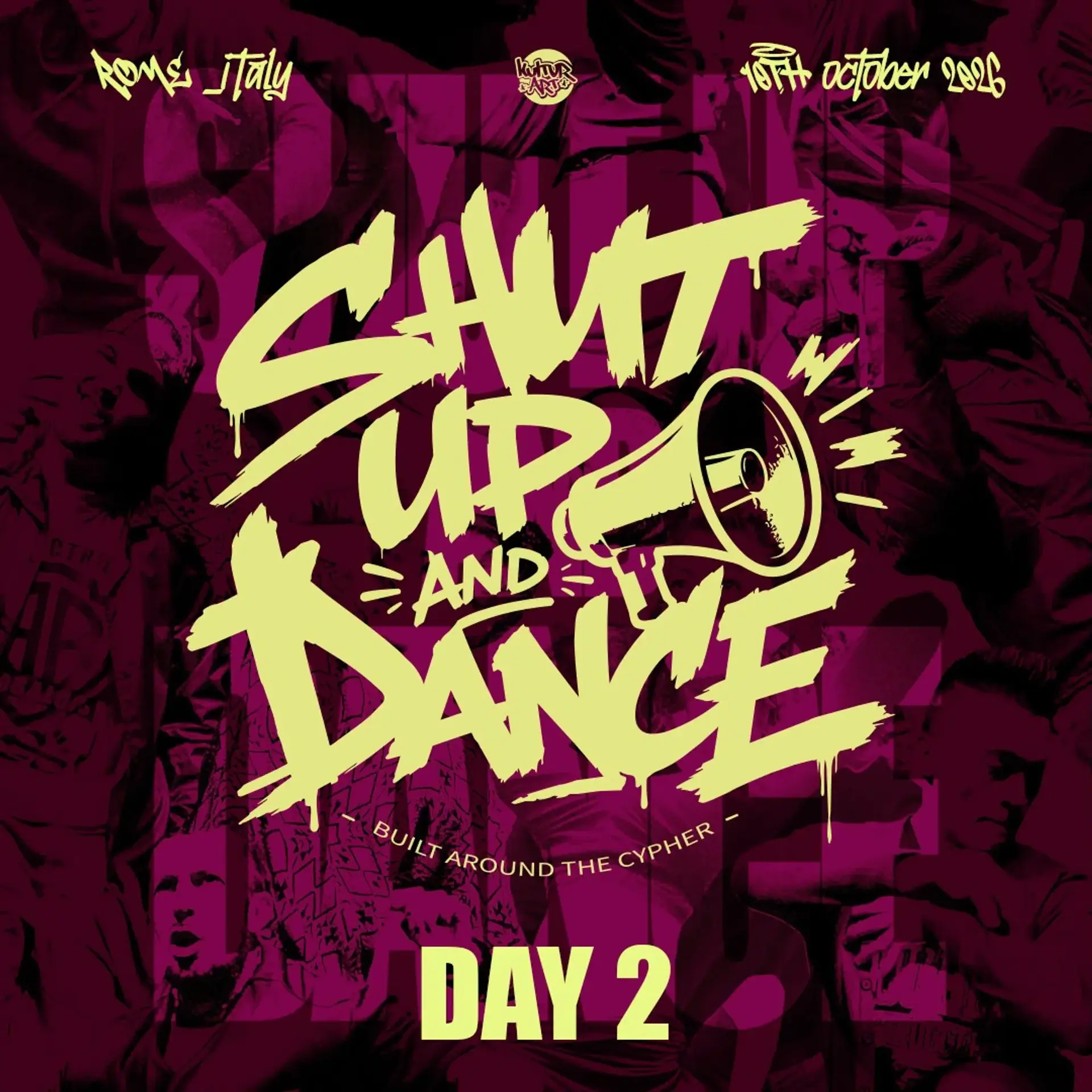 SHUT UP AND DANCE FESTIVAL: DAY 2 - 2vs2 Battles + Black Milk live concert + After Party
