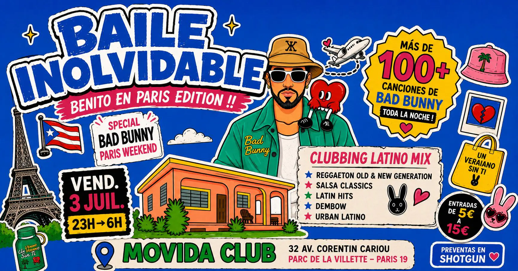Baile Inolvidable Salseo y Perreo Special Bad Bunny Weekend