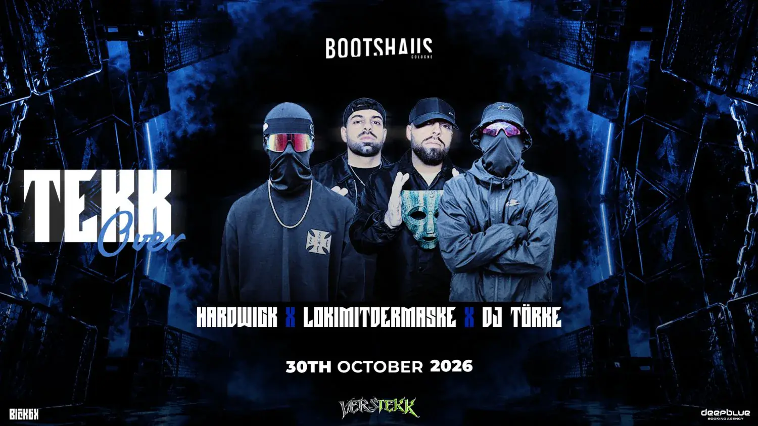 HARDWICK x LOKIMITDERMASKE x DJ TÖRKE – Bootshaus Cologne