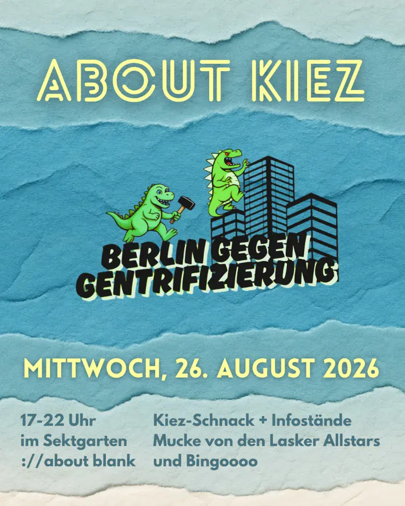 / / sektgarten x about Kiez [free entry & open air]