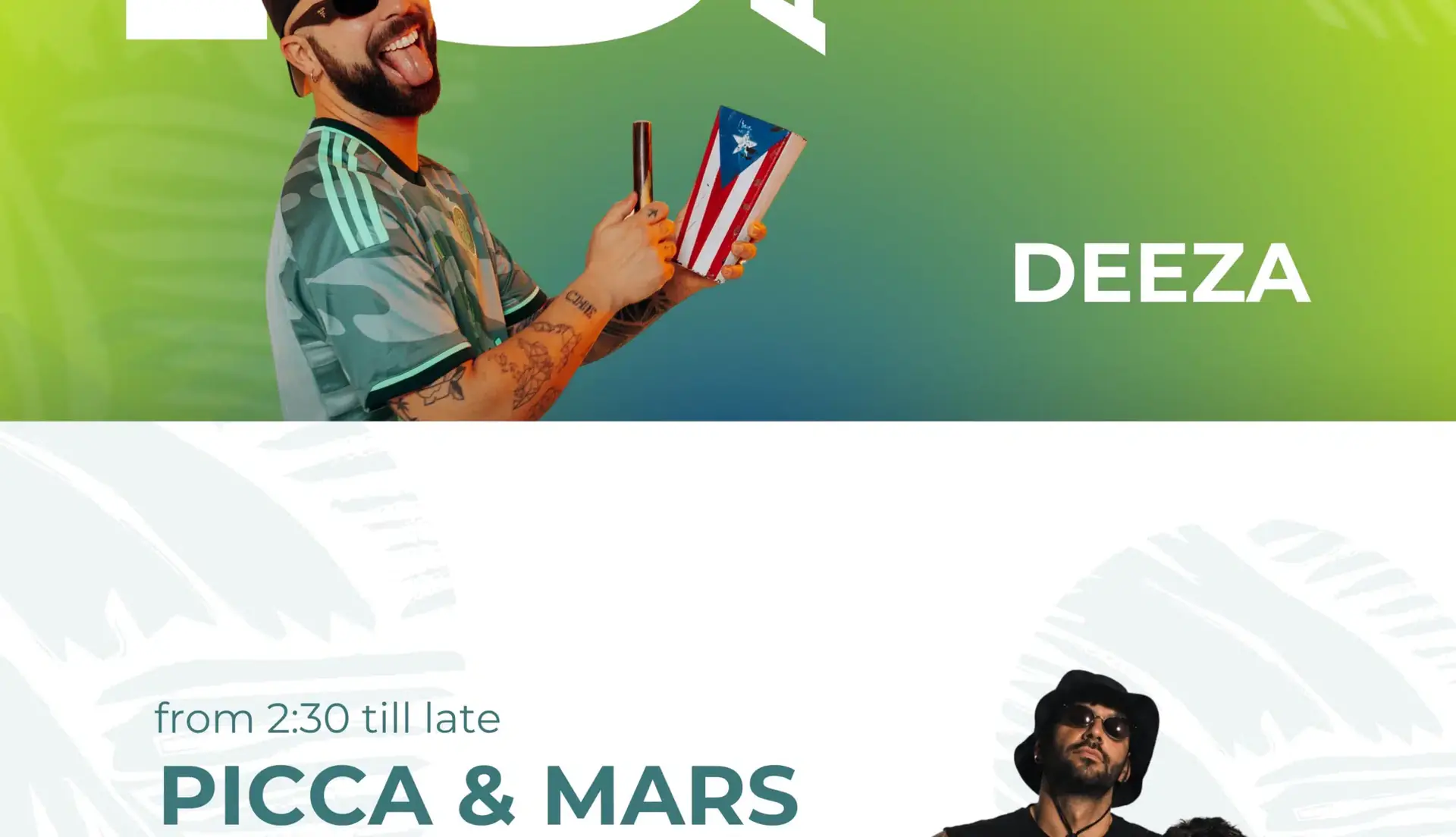 Sabato 15 Agosto DEEZA + PICCA & MARS at SUARA BEACH CLUB