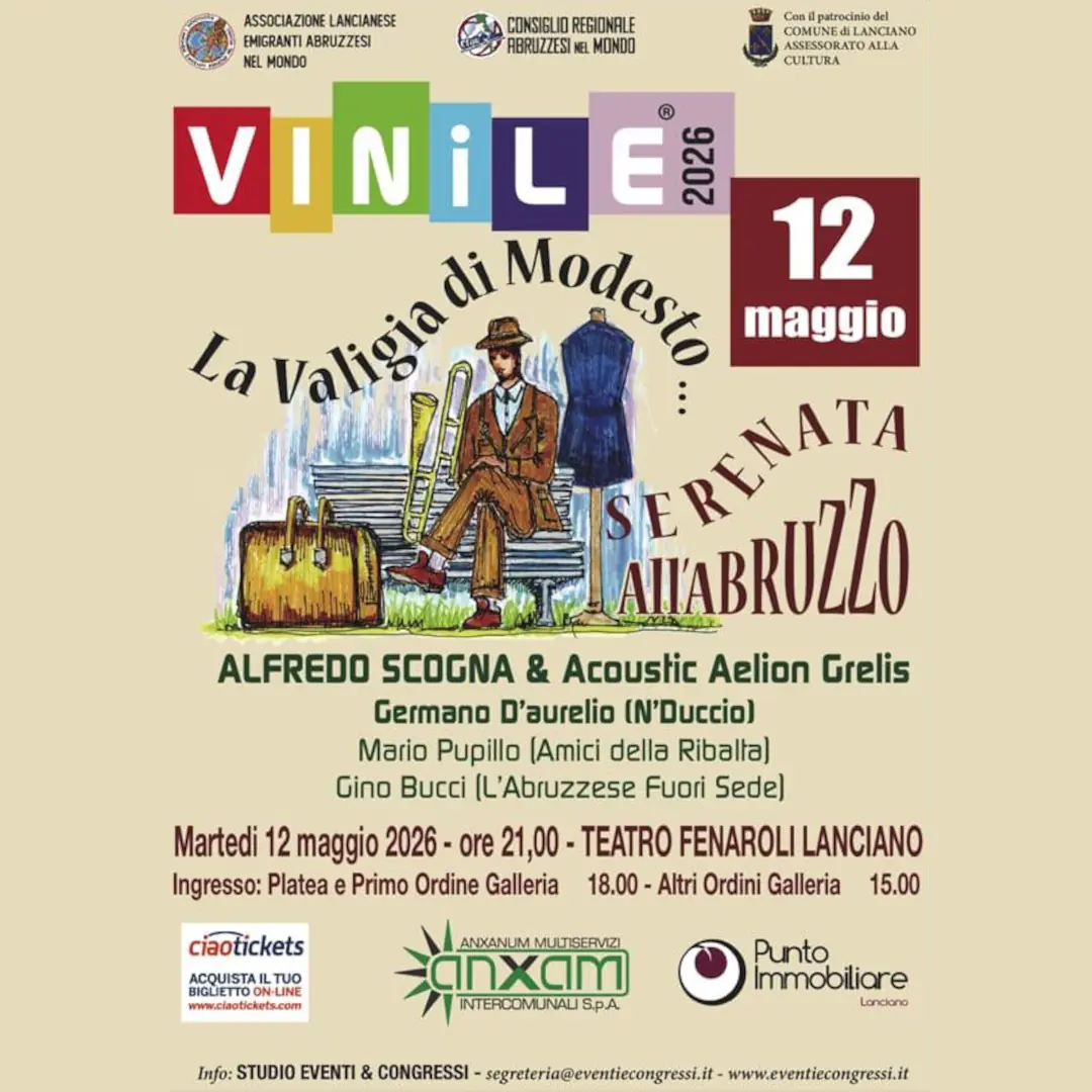 Modesto's suitcase... Serenade to Abruzzo