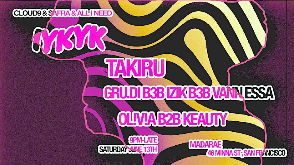 Indie Dance with TAKIRU at MadaRae