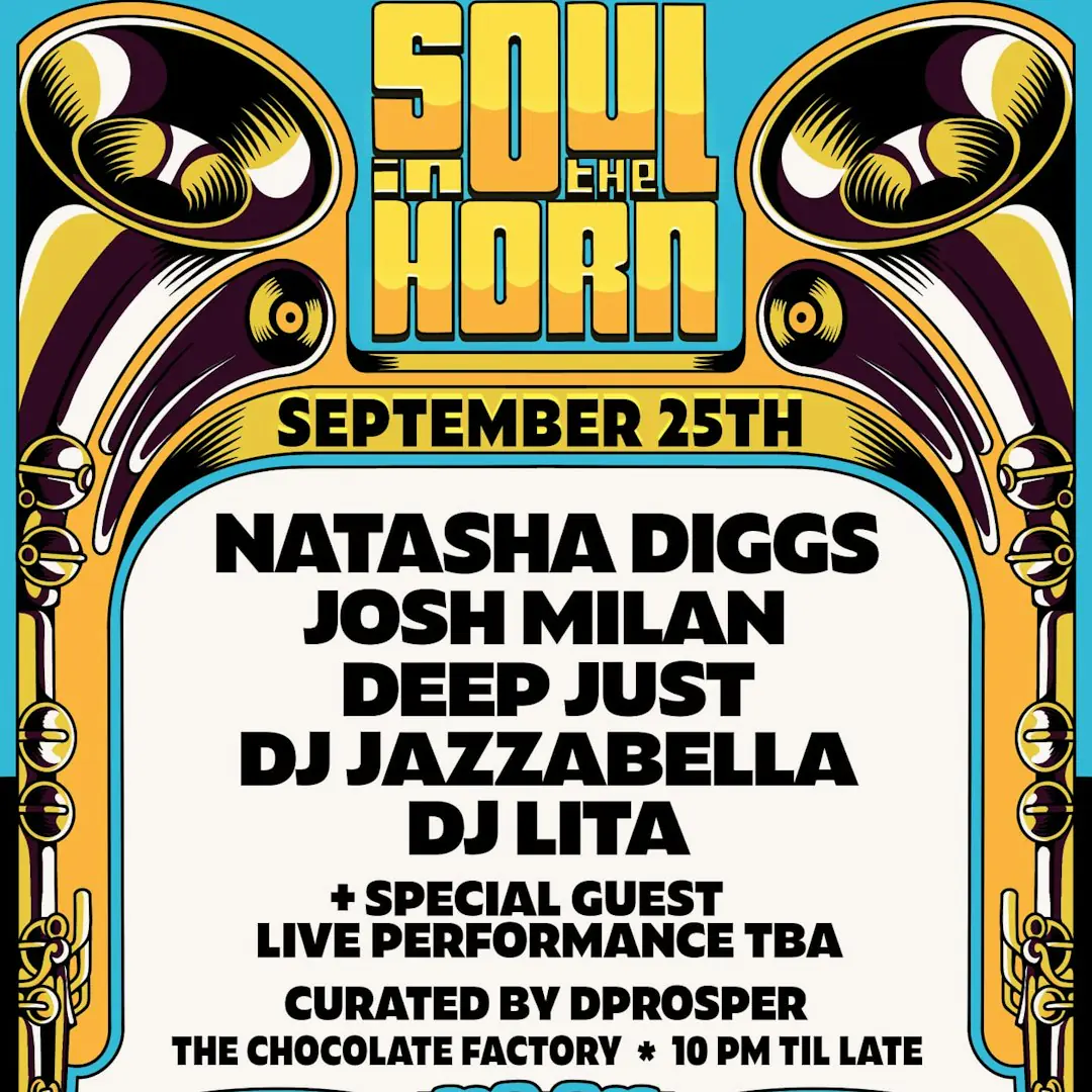 Soul In The Horn w / Natasha Diggs and Friends