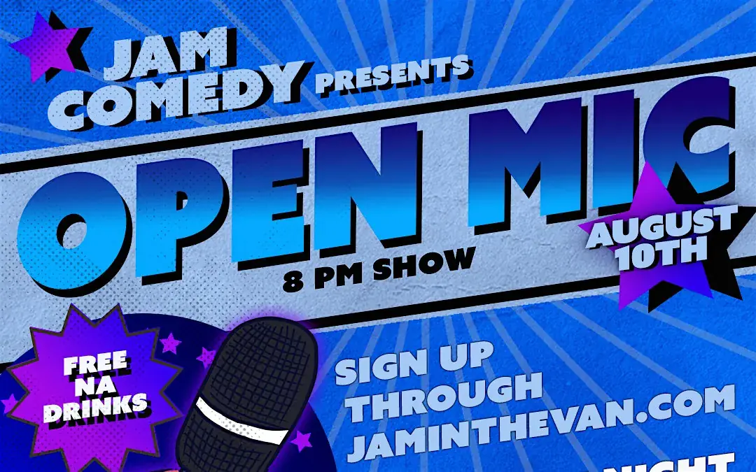 Jam in the Van Open Mic August 10th - Los Angeles