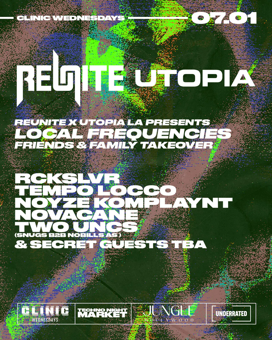 REUNITE x UTOPIA present: LOCAL FREQUENCIES