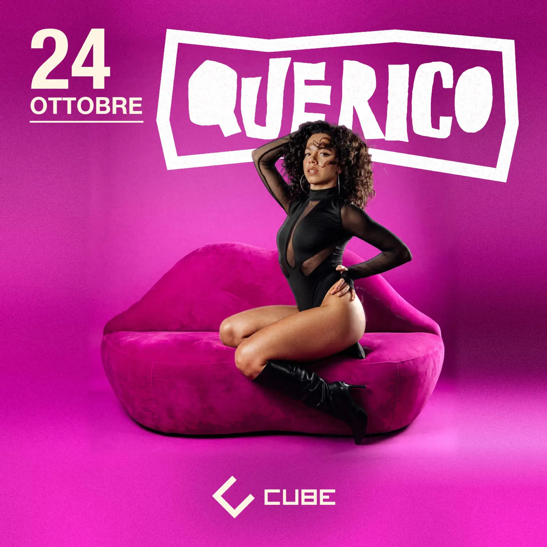 QUERICO 💋 | Sáb. 24 / 10 | Cube Club