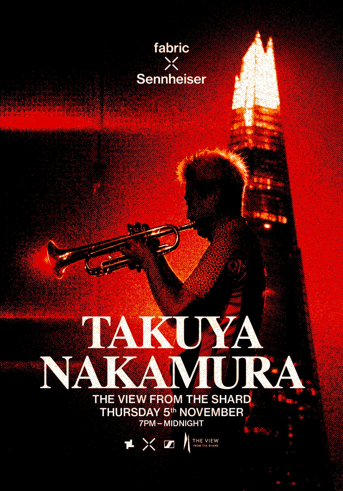 fabric x Sennheiser : Takuya Nakamura au The View from The Shard