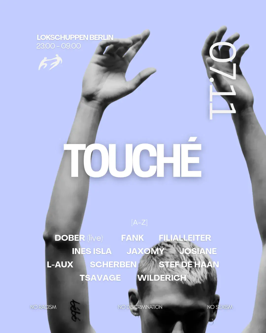 TOUCHÉ KLUB NIGHT w. / [240KMH] Wilderich, ines isla, Stef de Haan