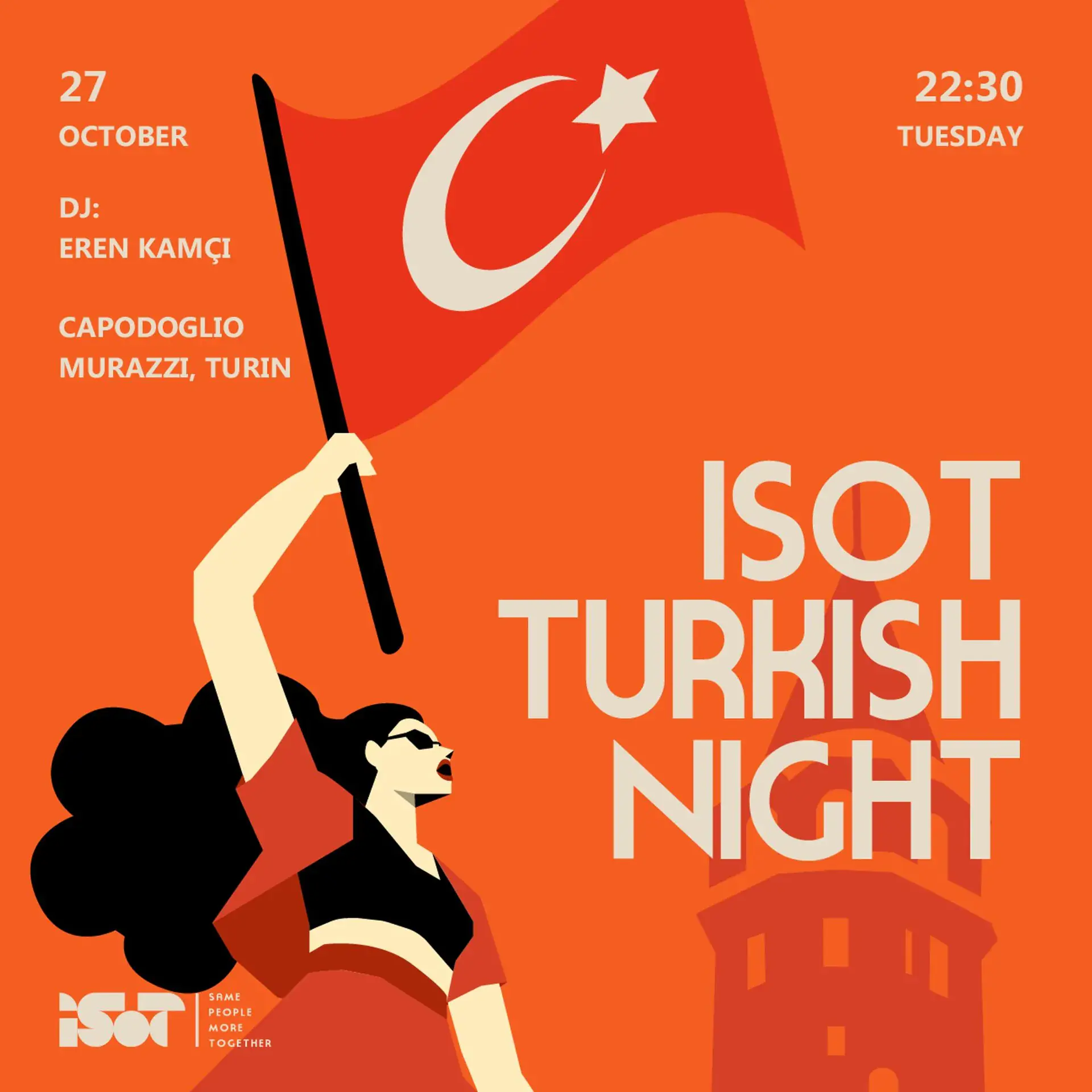ISOT Turkish Night — Spécial Cumhuriyet Bayramı