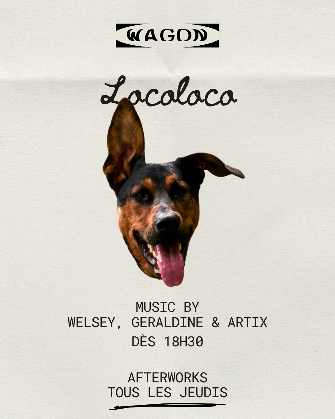 LOCOLOCO WITH GERALDINE, WESLEY & ARTIX