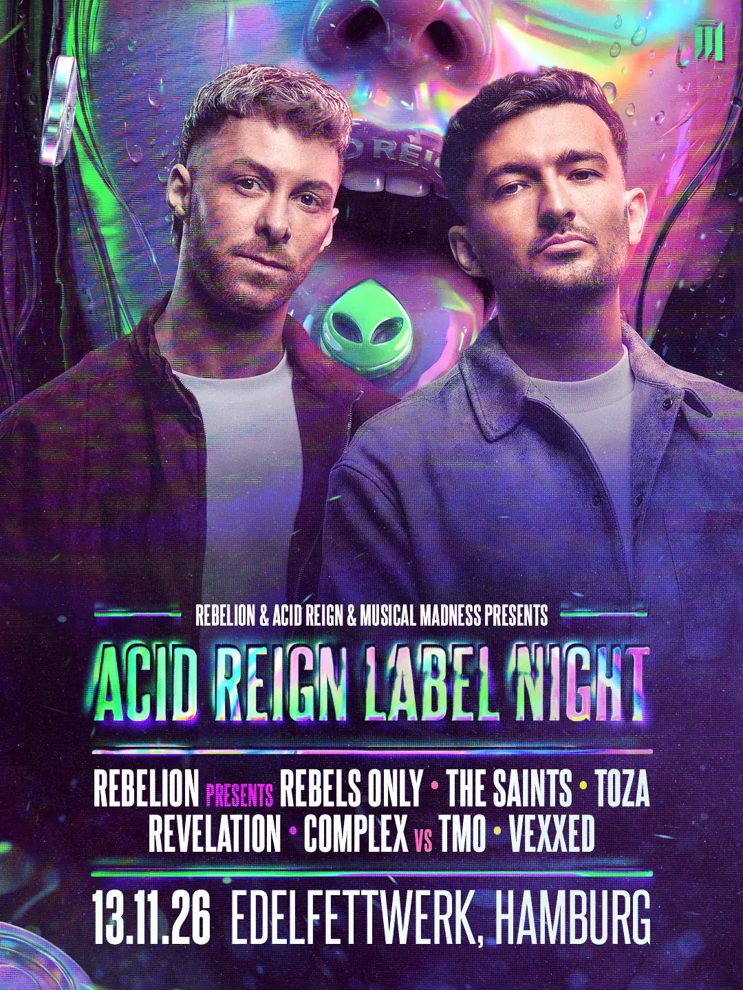 Acid Reign Label Night