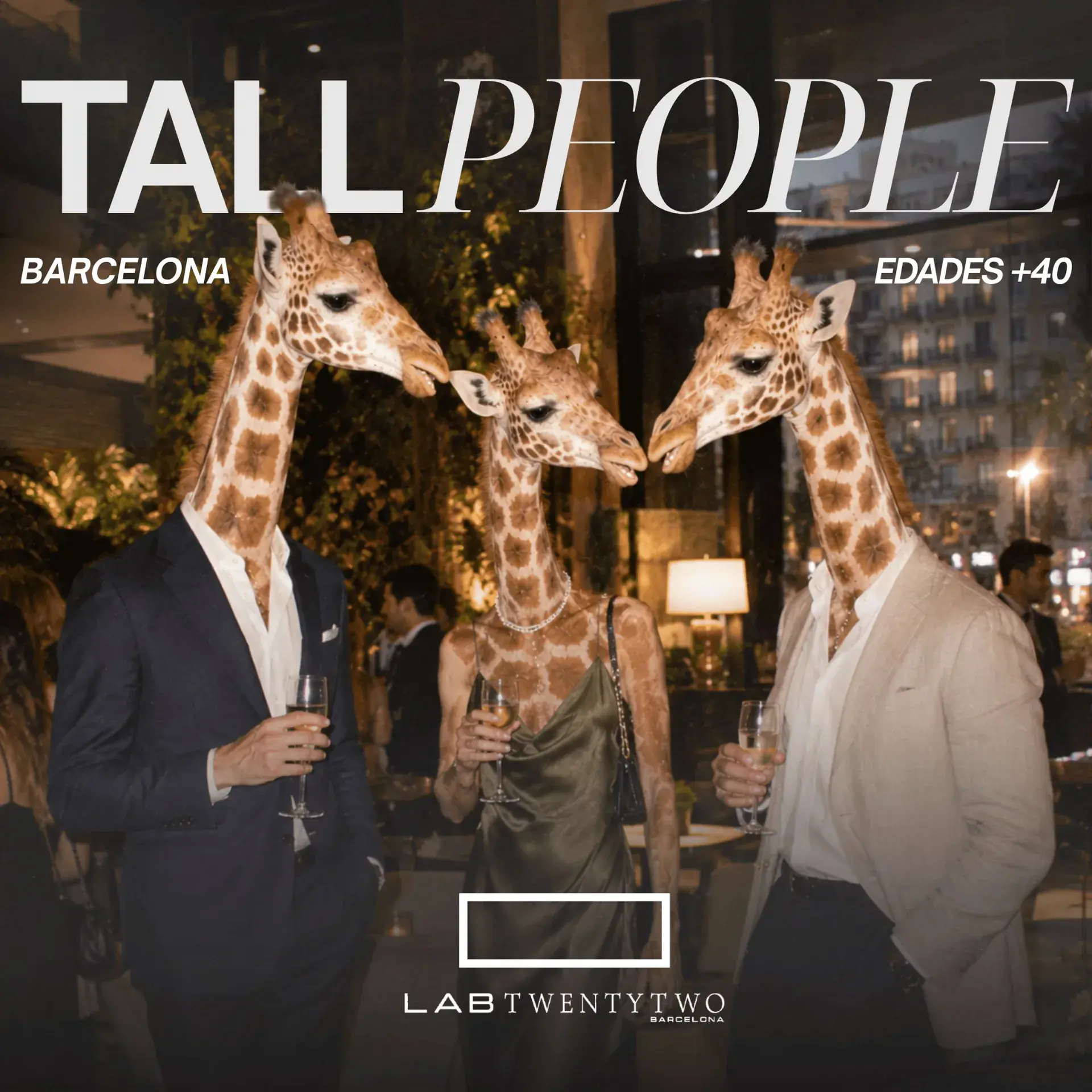 Tardeo Tall People, 40 ans et plus, Barcelone