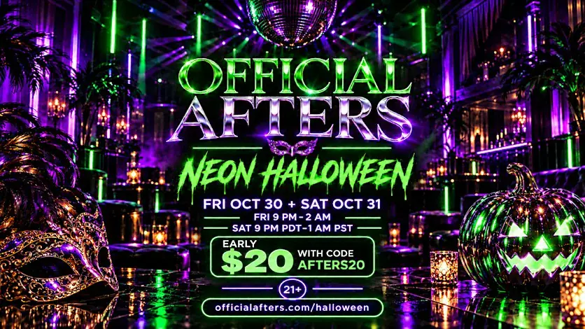 Halloween Night SF · Official Afters at BuzzWorks