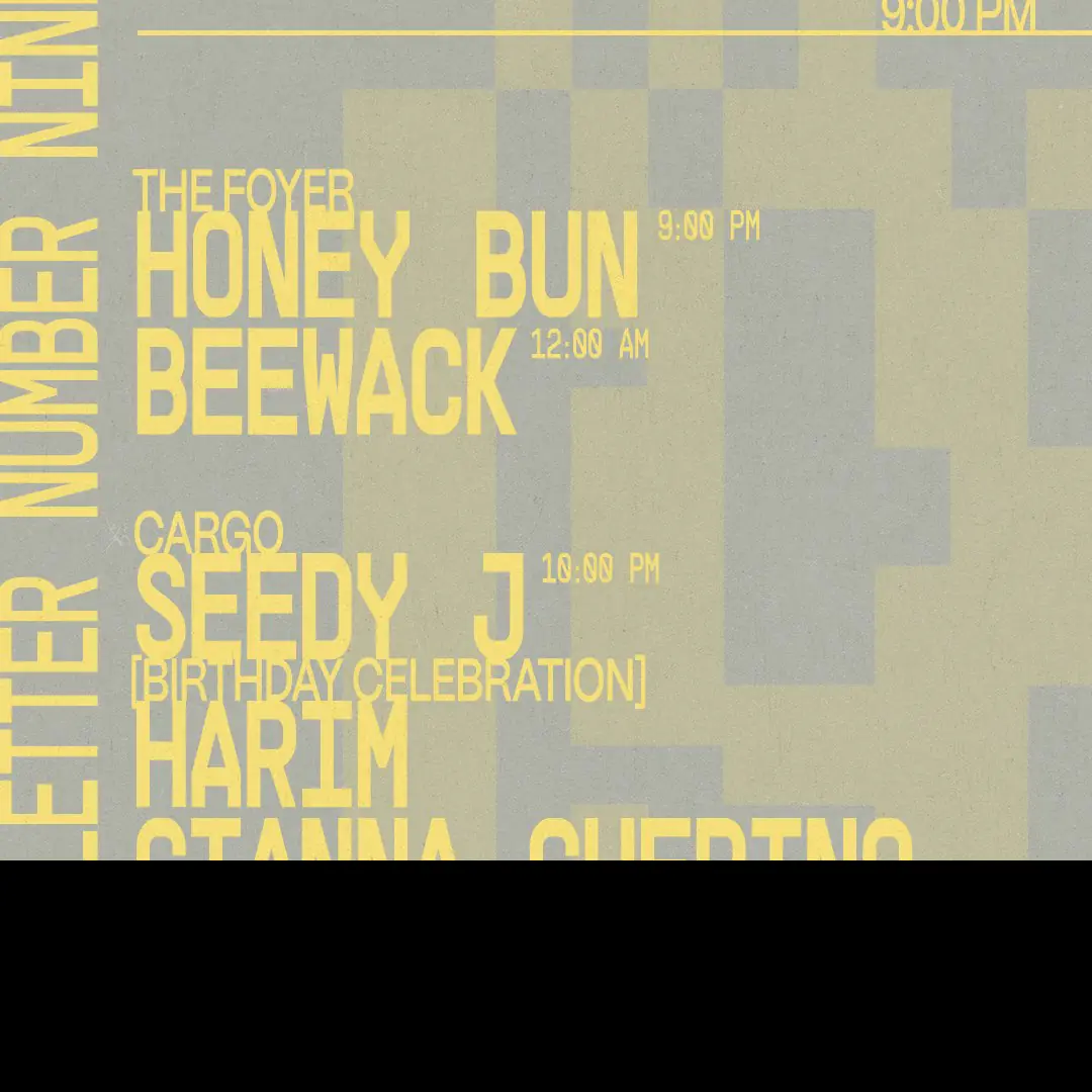 Seedy J, Harim, Gianna Guerino, beewack, Honey Bun