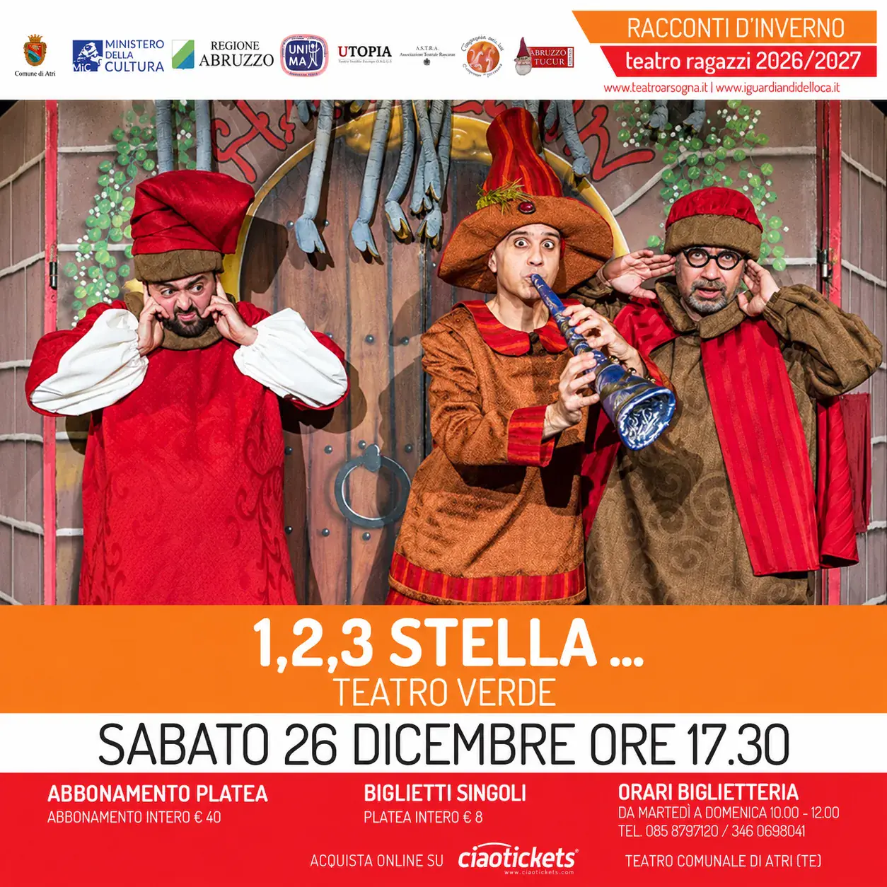 1, 2, 3 stella