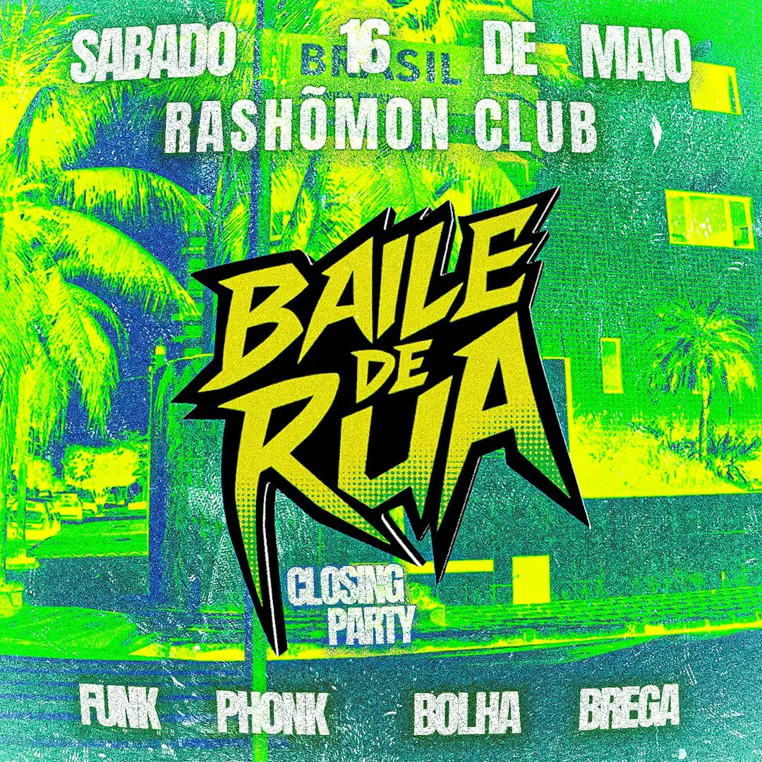 Baile de Rua-Abschlussparty
