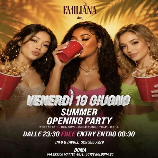 Summer opening party by Emiliana