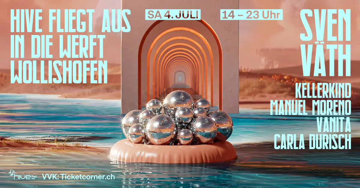 Hive fliegt aus aus with Sven Väth