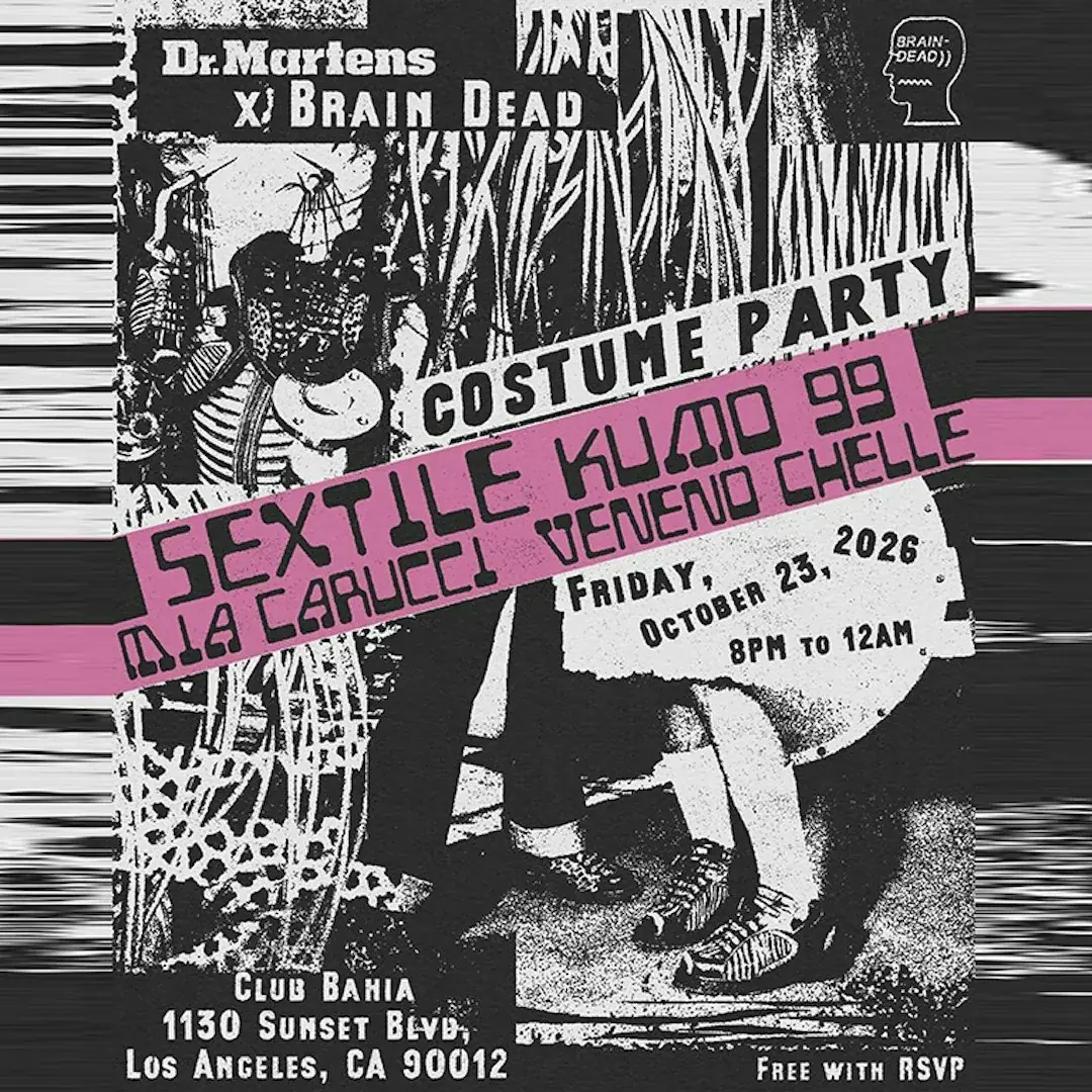Dr. Martens x Brain Dead Costume Party ft. Sextile & Kumo 99