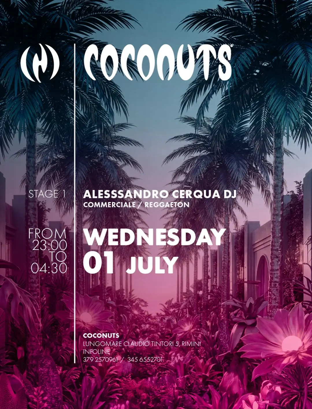 Alessandro Cerqua al Coconuts