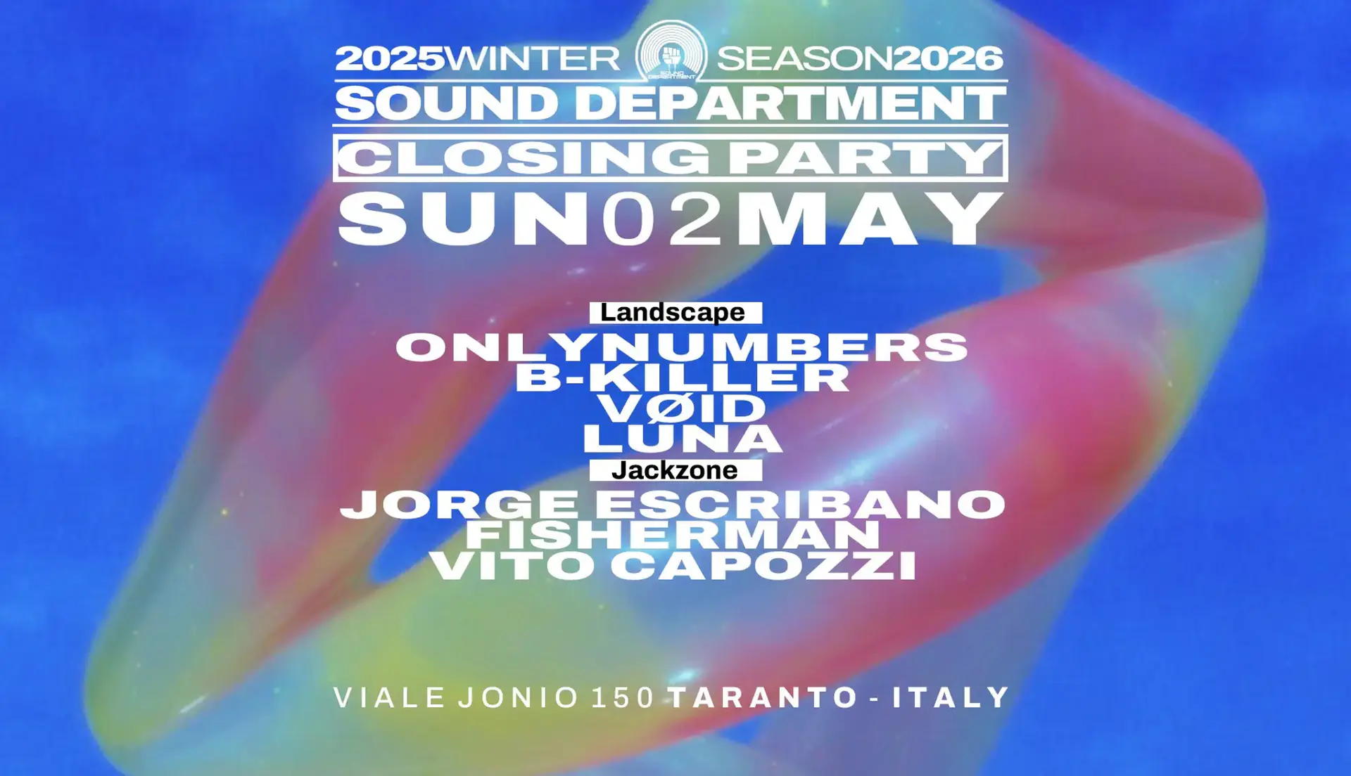 Clausura del 2 de mayo con Onlynumbers y Jorge Escribano