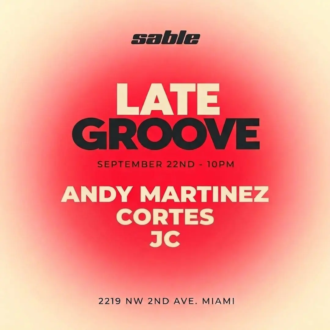 Late Groove: Andy Martinez