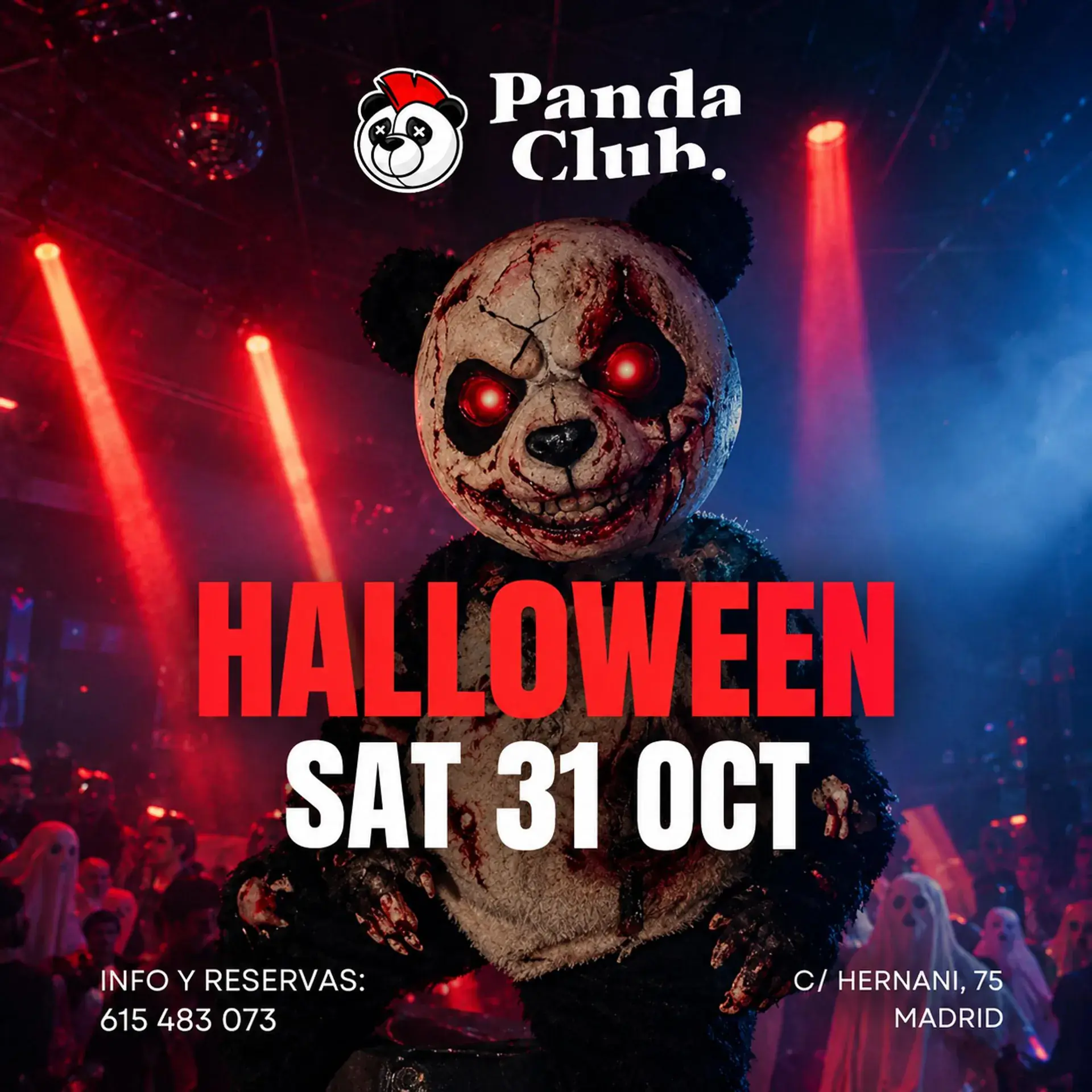 PANDA SABADO - HALLOWEEN