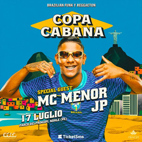 Copacabana Special Guest MC MENOR JP