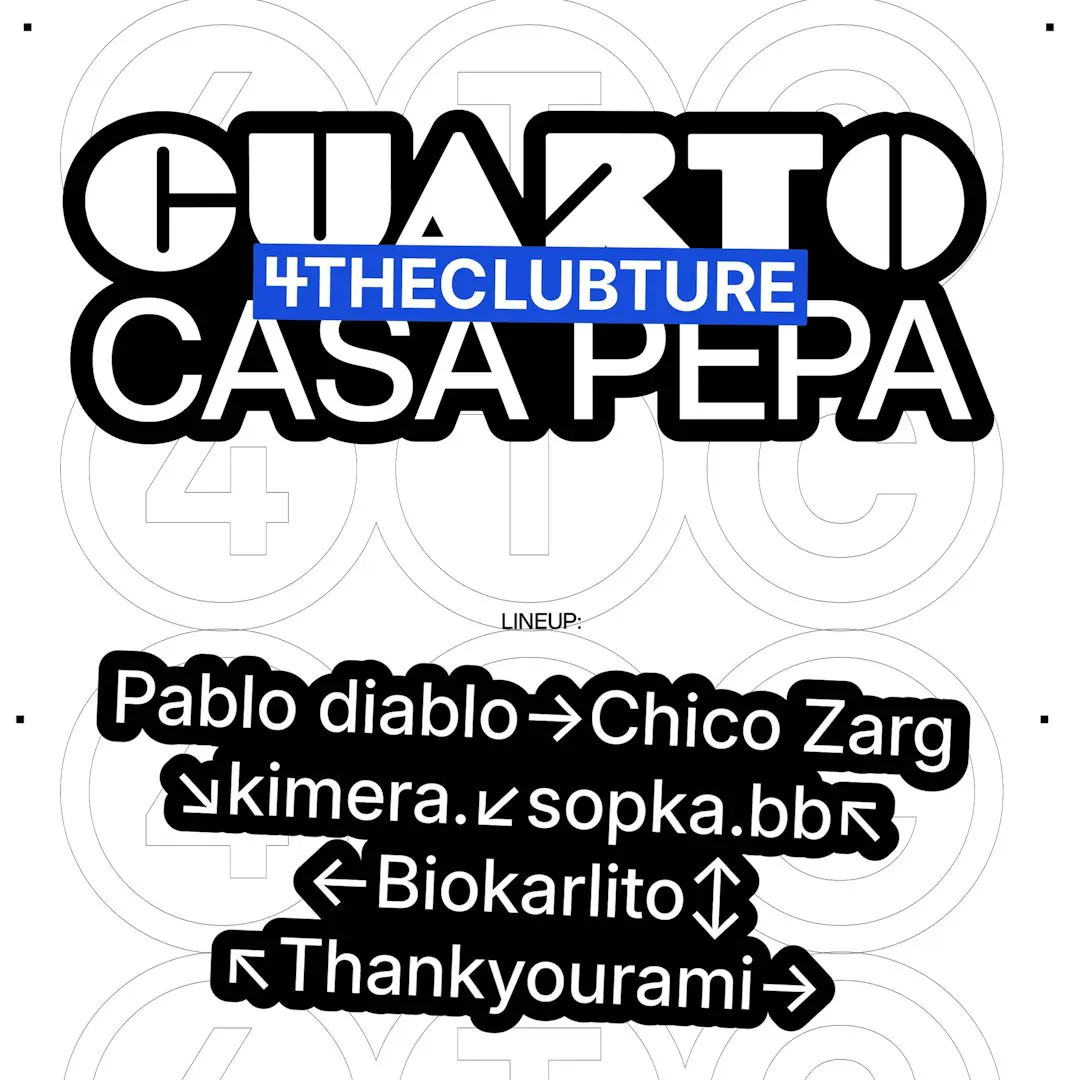 4theclubture en el Cuartoo de Casa Pepa