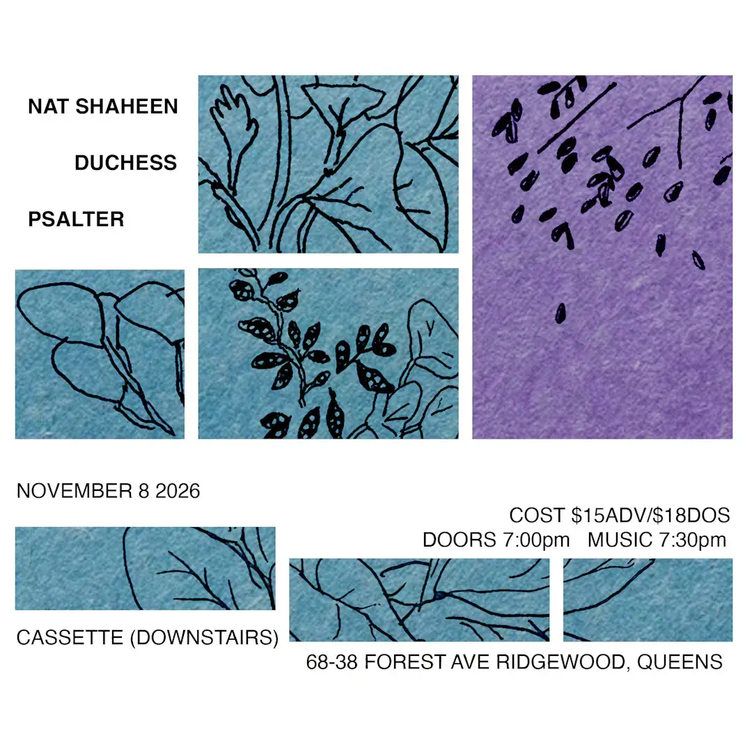 NAT SHAHEEN, DUCHESS, PSALTER
