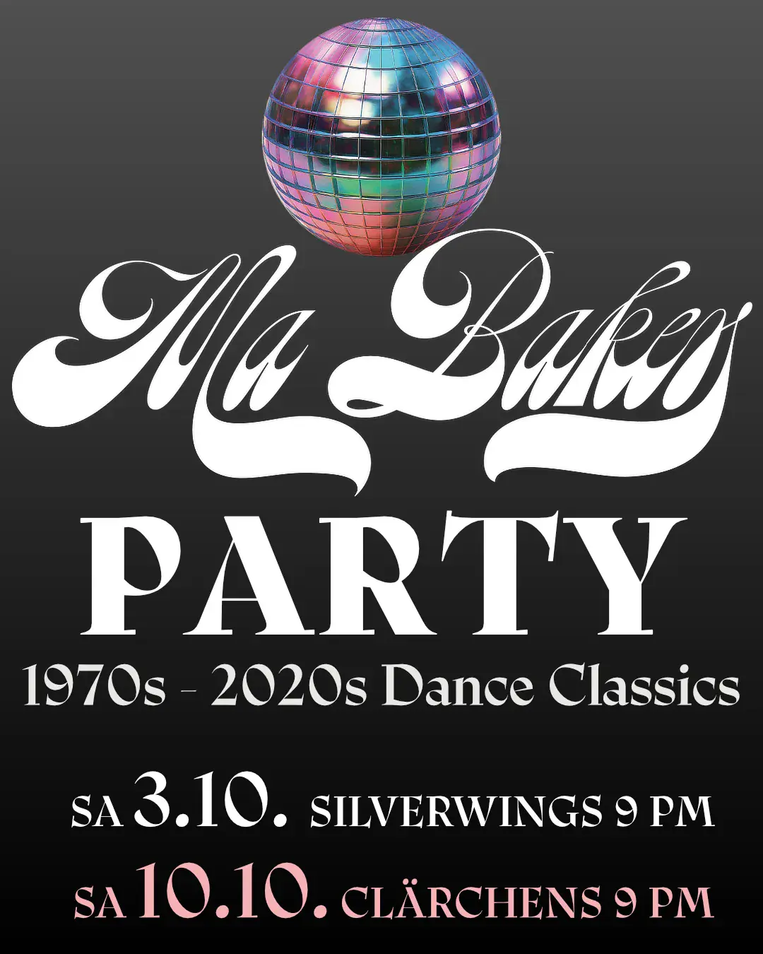 MA BAKER Party ✪ 1970s - 2020s Dance Classics RnB House Disco ✪